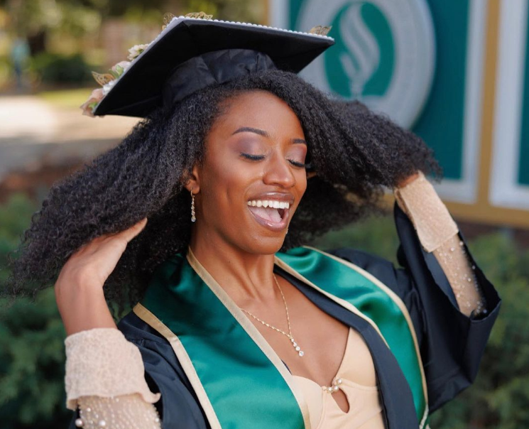 How to Make a Graduation Cap Fit Natural Hair | Grad Cap Remix®